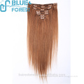 100% Unprocessed Brazilian Virgin Hair Clip In Hair Extension